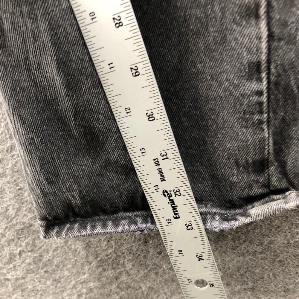 Abercrombie Curve Love 90s Straight Ultra High Rise Black Jeans Womens 26 / 2L - Picture 5 of 9